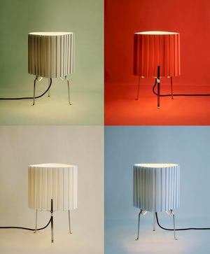 Lámpara de mesa Canelé blanco cálido · HAY · vista 3