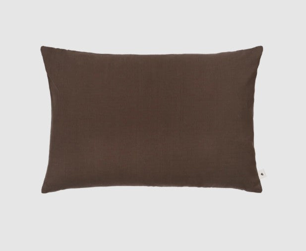 Sen Cushion - Rectangular Dark Chocolate