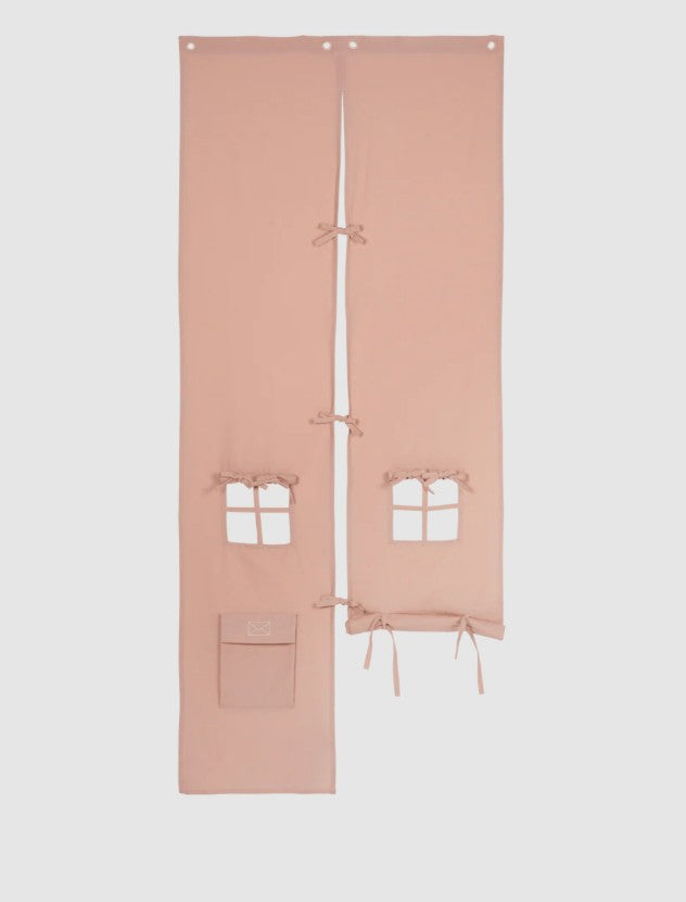 Settle Door Curtain Rose