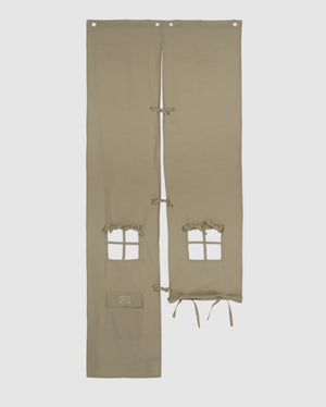 Settle Door Curtain Elm Green