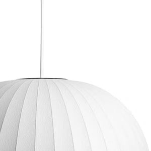 Nelson Ball Bubble Pendant Medium Off White
