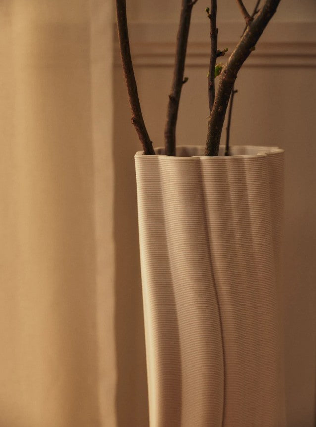 Rylith Floor Vase Off-White