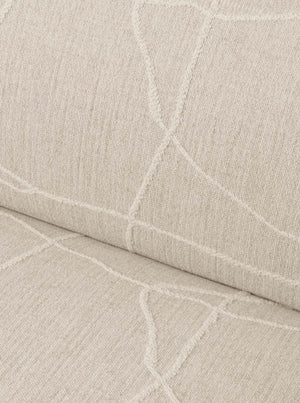 Rico Sofa Corner - Narrow - Can Lis Sand/Off-White