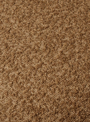 Orbo Lounge Chair - Raw Bouclé Tan