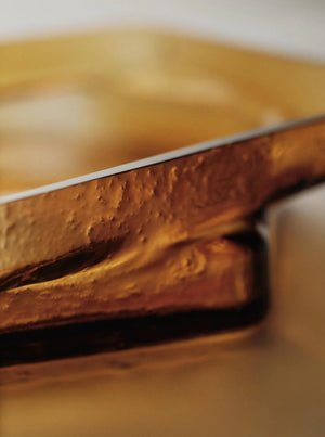 Muro Centrepiece Recycled Amber