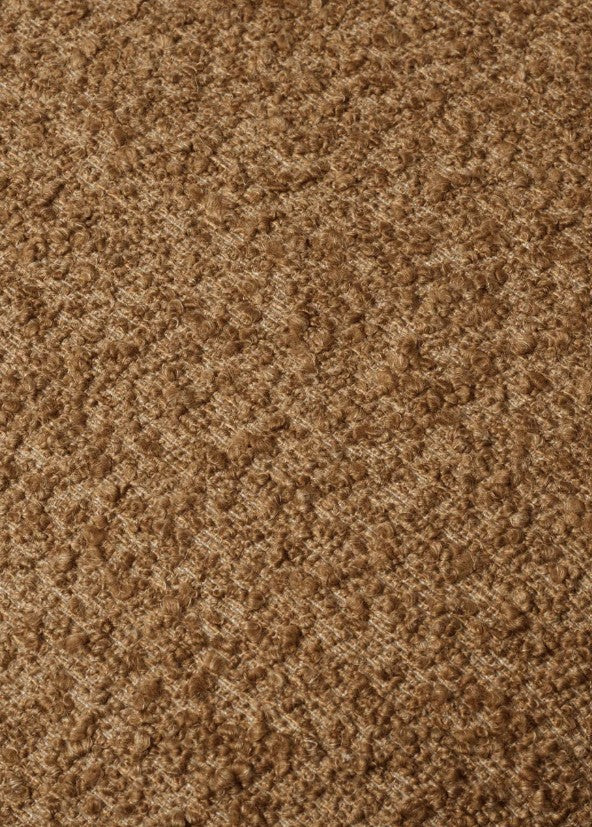 Orbo Lounge Chair - Swivel - Raw Bouclé Tan
