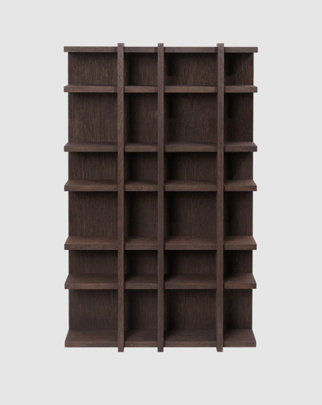 Tilem Shelf - 4x6 Dark Stained Oak