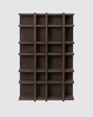 Tilem Shelf - 4x6 Dark Stained Oak