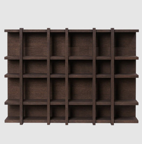 Tilem Shelf - 6x4 Dark Stained Oak