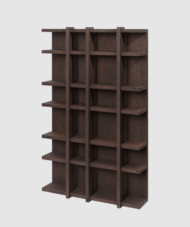 Tilem Shelf - 4x6 Dark Stained Oak