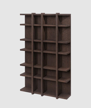 Tilem Shelf - 4x6 Dark Stained Oak