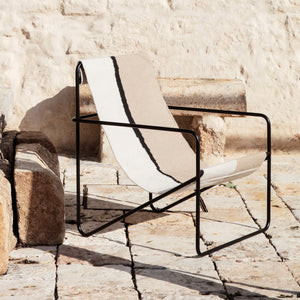 Desert Lounge Chair - Black