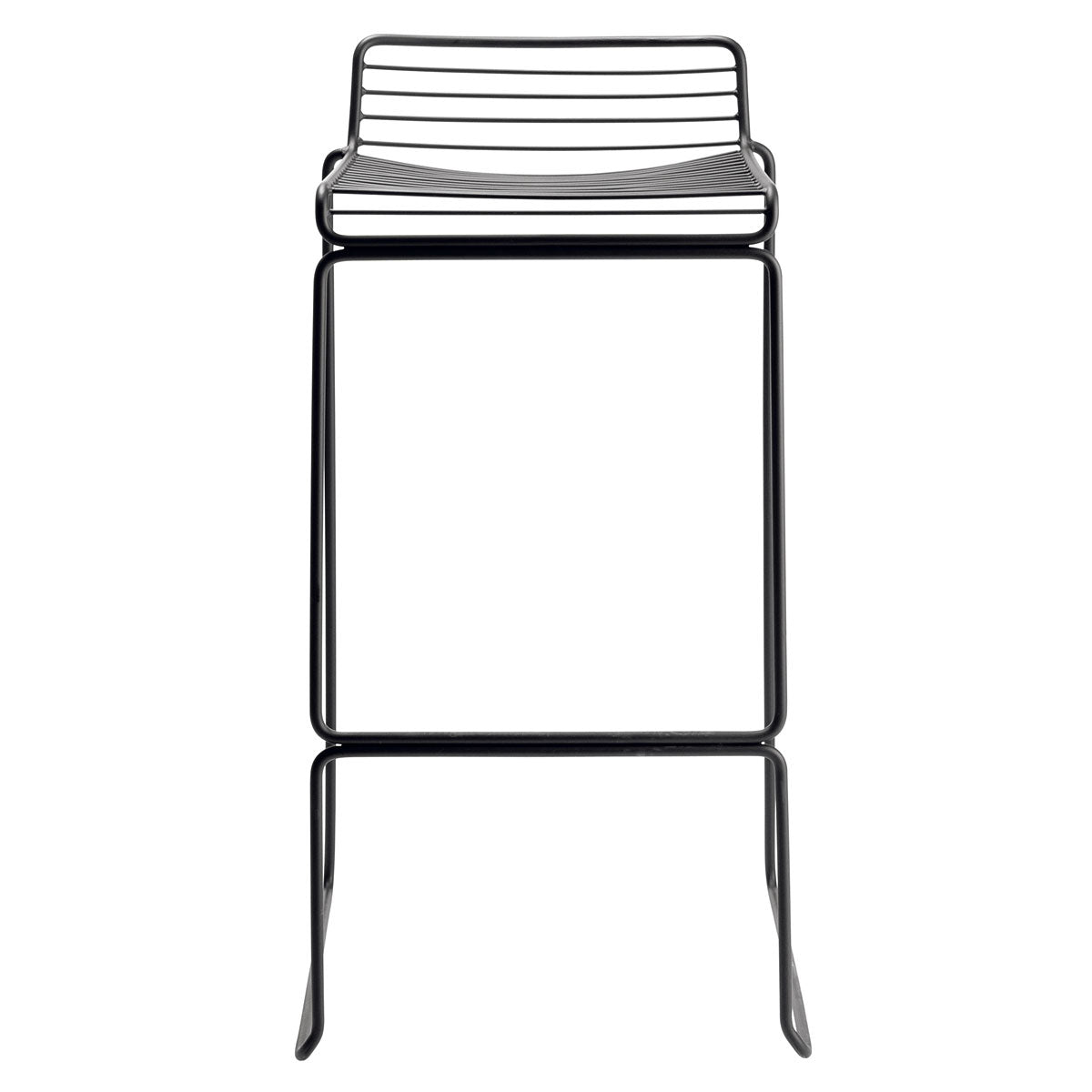 Taburete de bar Hee · HAY · Black / High