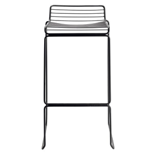 Taburete de bar Hee · HAY · Black / High