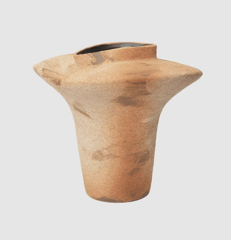 Evio Vase - Large Burnt Umber