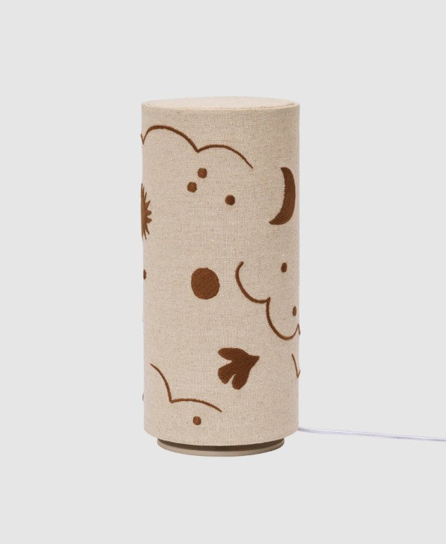 Skye Table Lamp Natural/Bronze