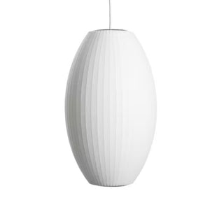 Nelson Cigar Bubble Pendant Medium Off White