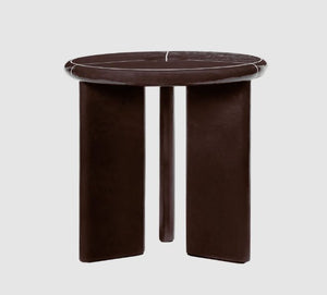 Deya Side Table Chestnut Brown