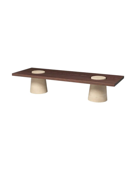 Table basse Grova travertin · Ferm Living