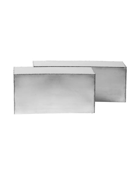 Tavolini Ferra acciaio inox · Ferm Living