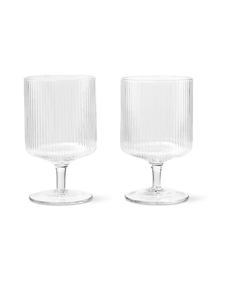 Copos de vinho Ripple conjunto de 2 · Ferm Living
