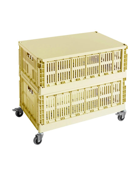Tavolino con ruote Colour Crate L · HAY