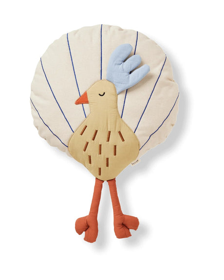 Cojín pavo real Peacock · Ferm Living