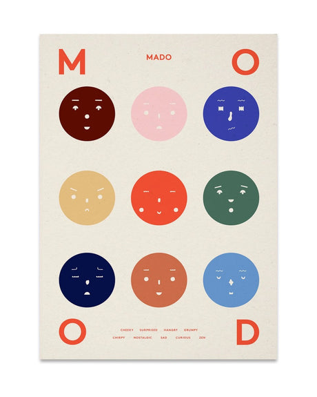 Lámina Nine Moods · Paper Collective