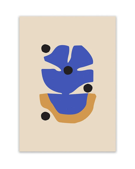 Lámina Flor Azul · Paper Collective