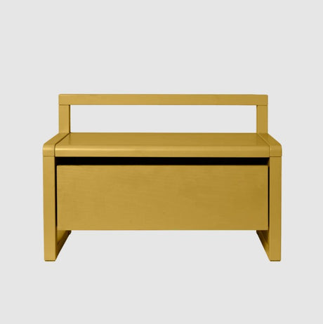 Little Architect Storage Bench Yellow