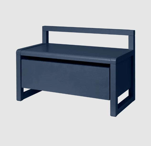Little Architect Storage Bench Dark Blue