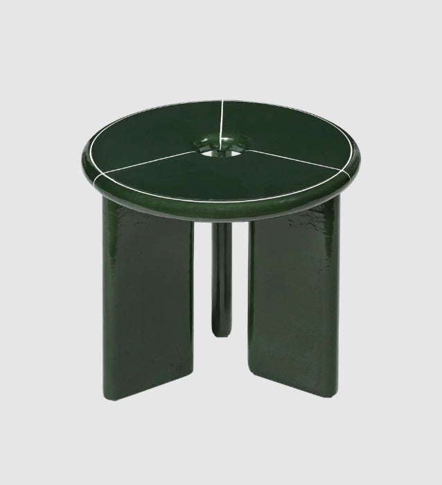 Deya Side Table Dark Green