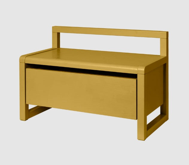 Little Architect Storage Bench Yellow
