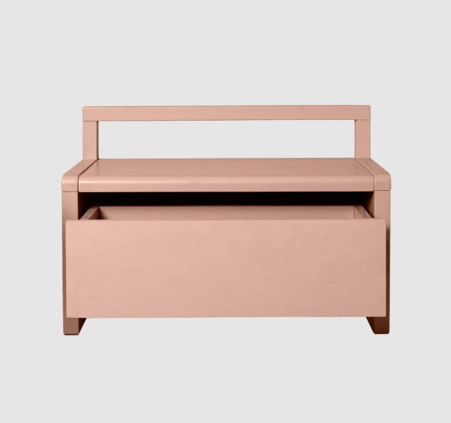 Little Architect Storage Bench Rose