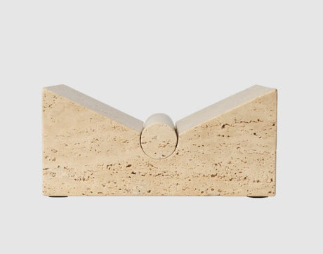 Tvara Book Stand Travertine