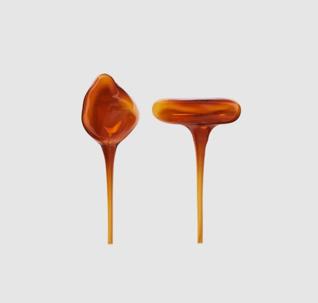 Mercury Water Globes - Set of 2 Amber