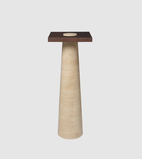 Grova Pedestal Travertine