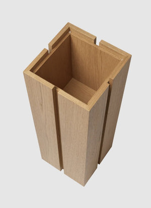 Parcel Pedestal Natural Oak