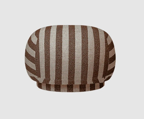 Rico Pouf - Louisiana Sand/Chocolate