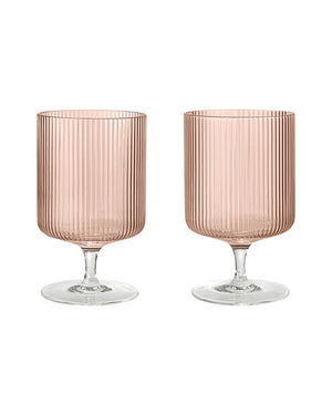 Copas de vino Ripple set de 2 · Ferm Living