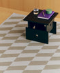 Alfombra Shift Kelim burdeos · HAY