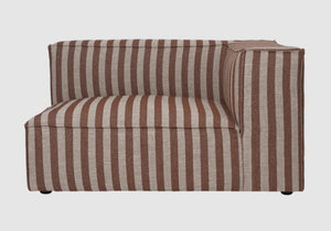 Catena Sofa Armrest Right L401 - Louisiana Sand/Chocolate