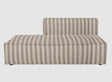 Sofamodul Catena offenes Ende links L300 Louisiana Sand/Off-White · Ferm Living · Ansicht 2