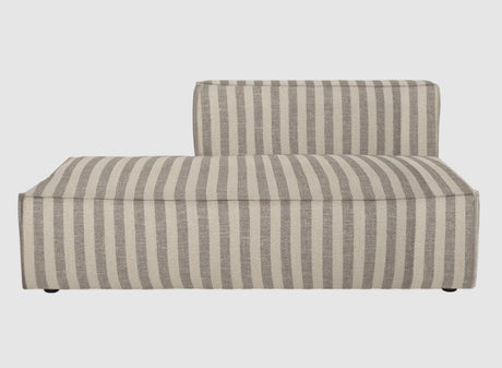 Catena Sofa Open End Left L300 - Louisiana Sand/Off-White