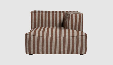 Catena Sofa Chaise Longue Right L601 - Louisiana Sand/Chocolate