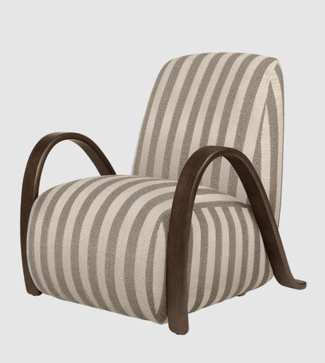 Buur Lounge Chair - Louisiana Sand/Off-White
