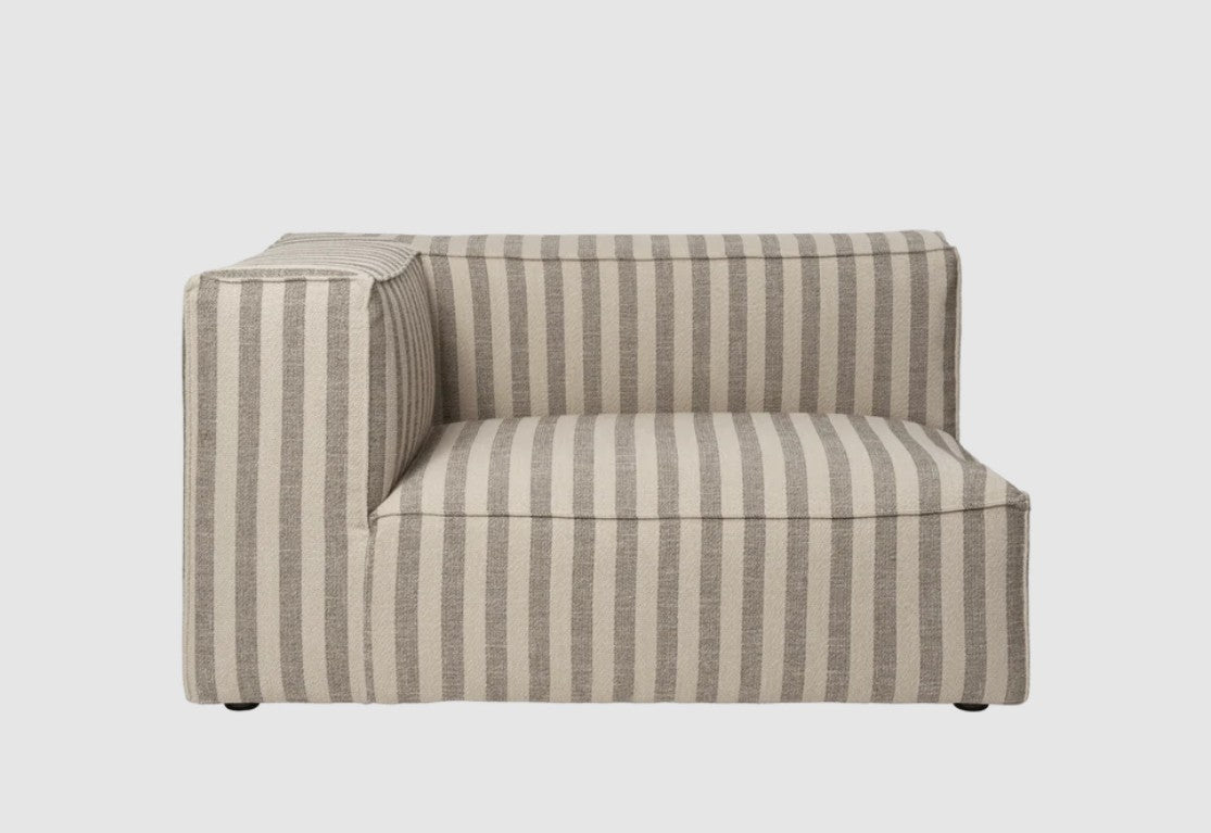 Catena Sofa Armrest Left L400 - Louisiana Sand/Off-White
