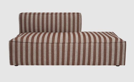Catena Sofa Open End Right L301 - Louisiana Sand/Chocolate