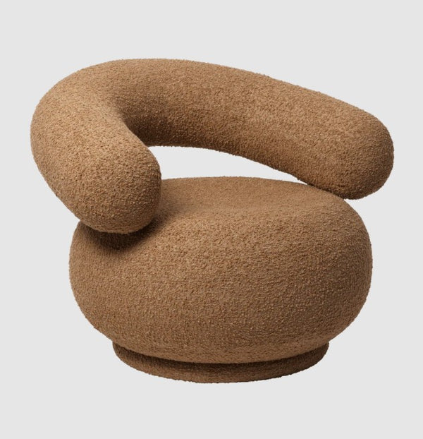 Fauteuil Orbo · Ferm Living · vue 3