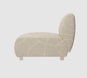 Rico Sofa Open End Left - Can Lis Sand/Off-White
